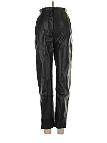 Zara Faux Leather Pants (view 1)