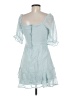 Blue Rain 100% Polyester Teal Cocktail Dress Size M - photo 2