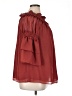 Max Studio 100% Polyester Burgundy 3/4 Sleeve Blouse Size 1X - photo 4