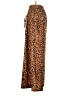Shein Animal Print Brown Casual Pants Size 2 - photo 5