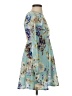 ASOS Floral Teal Cocktail Dress Size 0 - photo 4