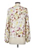 DKNY 100% Polyester Ivory Long Sleeve Blouse Size S - photo 2