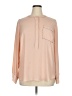 Lane Bryant 100% Polyester Pink Long Sleeve Blouse Size 14 - 16 Plus - photo 1