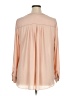 Lane Bryant 100% Polyester Pink Long Sleeve Blouse Size 14 - 16 Plus - photo 2