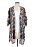 Maurices 100% Polyester Gray Kimono Size Sm - Med - photo 1