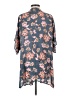 Maurices 100% Polyester Gray Kimono Size Sm - Med - photo 2