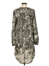 Jennifer Lopez 100% Polyester Animal Print Gray Casual Dress Size 4 - photo 2