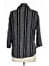 Millibon 100% Rayon Silver 3/4 Sleeve Blouse Size L - photo 2