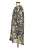 Jennifer Lopez 100% Polyester Animal Print Gray Casual Dress Size 4 - photo 5