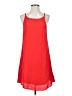 Lulus 100% Rayon Solid Red Casual Dress Size S - photo 1