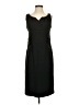 Jones Studio 100% Polyester Solid Black Cocktail Dress Size 4 - photo 1