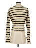 J.Crew Stripes Gold Turtleneck Sweater Size S - photo 2