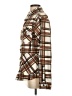Assorted Brands 100% Polyester Argyle Brown Long Sleeve Blouse Size XS - photo 5