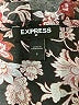 Express Outlet 100% Polyester Floral Pink Long Sleeve Blouse Size S - photo 7