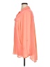 Boutique + 100% Polyester Orange Long Sleeve Blouse Size 1X - photo 5
