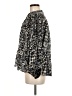 Pilcro Animal Print Black 3/4 Sleeve Blouse Size M - photo 5
