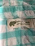 Monica + Andy 100% Cotton Checkered-gingham Teal Blue Short Sleeve Button-Down Shirt Size 2T - photo 3
