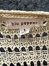 Blu Pepper 100% Acrylic Ivory Cardigan Size S - photo 6