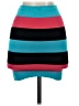 Bebe Color Block Teal Casual Skirt Size S - photo 2