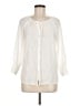 NY Collection Ivory 3/4 Sleeve Blouse Size M - photo 1