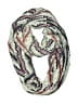 Unbranded Paisley Green White Scarf One size - photo 1
