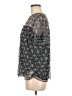 Max Studio Black Short Sleeve Blouse Size M - photo 5
