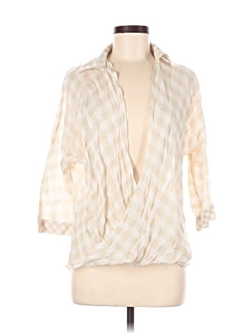 Love Stitch 3/4 Sleeve Blouse (view 1)