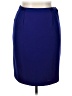 Kasper A.S.L. Solid Blue Formal Skirt Size 14 (petite) - photo 1