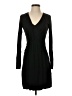 Three Dots Solid Black Casual Dress Size XS - photo 1
