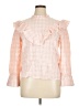 Shein 100% Polyester Pink Long Sleeve Blouse Size XL - photo 1