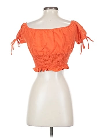 Lost + Wander Short Sleeve Blouse (view 2)