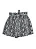 Shein Animal Print Gray Shorts Size 2 - photo 1