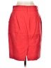 J.Crew 100% Cotton Solid Red Pink Formal Skirt Size 0 - photo 2