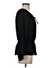 Ellen Tracy 100% Polyester Black Long Sleeve Blouse Size XS - photo 4