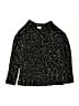 Cat & Jack Tweed Black Pullover Sweater Size 10 - 12 - photo 1