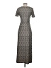 WAYF Paisley Gray Casual Dress Size XS - photo 2