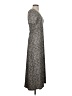 WAYF Paisley Gray Casual Dress Size XS - photo 4