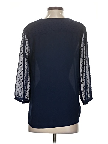 Q&A 3/4 Sleeve Blouse (view 2)