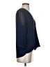 Q&A Blue 3/4 Sleeve Blouse Size S - photo 4