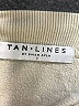 TAN + LINES 100% Cotton Gray Cardigan Size S - photo 7