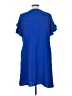 HOTOUCH 100% Polyester Blue Casual Dress Size L - photo 2