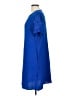 HOTOUCH 100% Polyester Blue Casual Dress Size L - photo 5