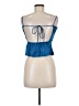 Shein Blue Sleeveless Blouse Size 6 - photo 2