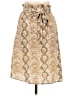 Monteau Animal Print Tan Casual Skirt Size M - photo 2