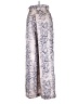 Muse 100% Polyester Paisley Silver Pink Casual Pants Size M - photo 2