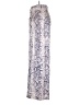 Muse 100% Polyester Paisley Silver Pink Casual Pants Size M - photo 5
