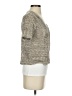 NY Collection Tan Silver Cardigan Size XS - photo 4