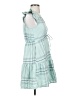 Universal Thread Plaid Teal Casual Dress Size XS - photo 4
