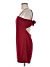 Lulus 100% Polyester Solid Burgundy Casual Dress Size M - photo 5