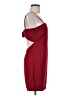 Lulus 100% Polyester Solid Burgundy Casual Dress Size M - photo 4